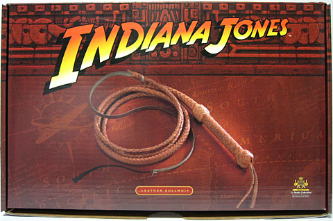 インディ・ジョーンズのムチ 鞭 Indiana Jones Leather Bullwhip