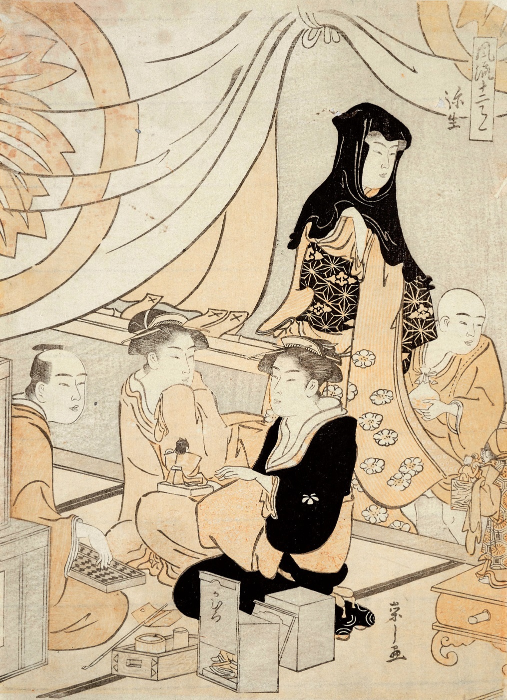 サムライ出身の絵師・鳥文斎栄之とは？ 美人画の大家の作品と生涯