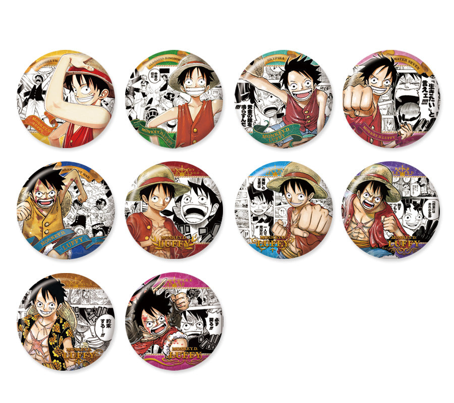 ONE PIECE』コレクション缶バッジ“HEROES” 【モンキー・D・ルフィ