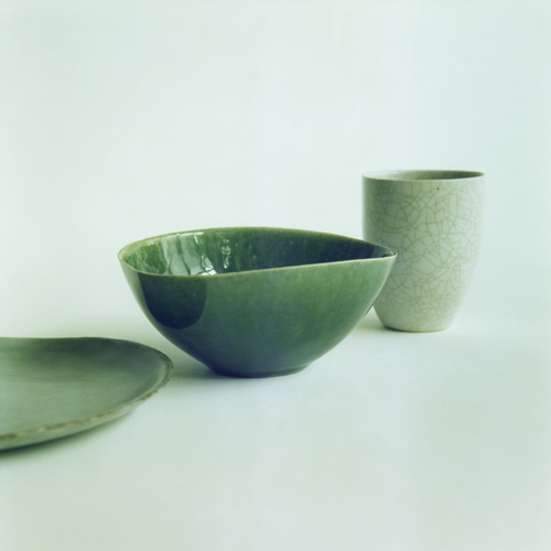 穴あきボウルと薄手陶器の新色 | Jurgen Lehl etc.