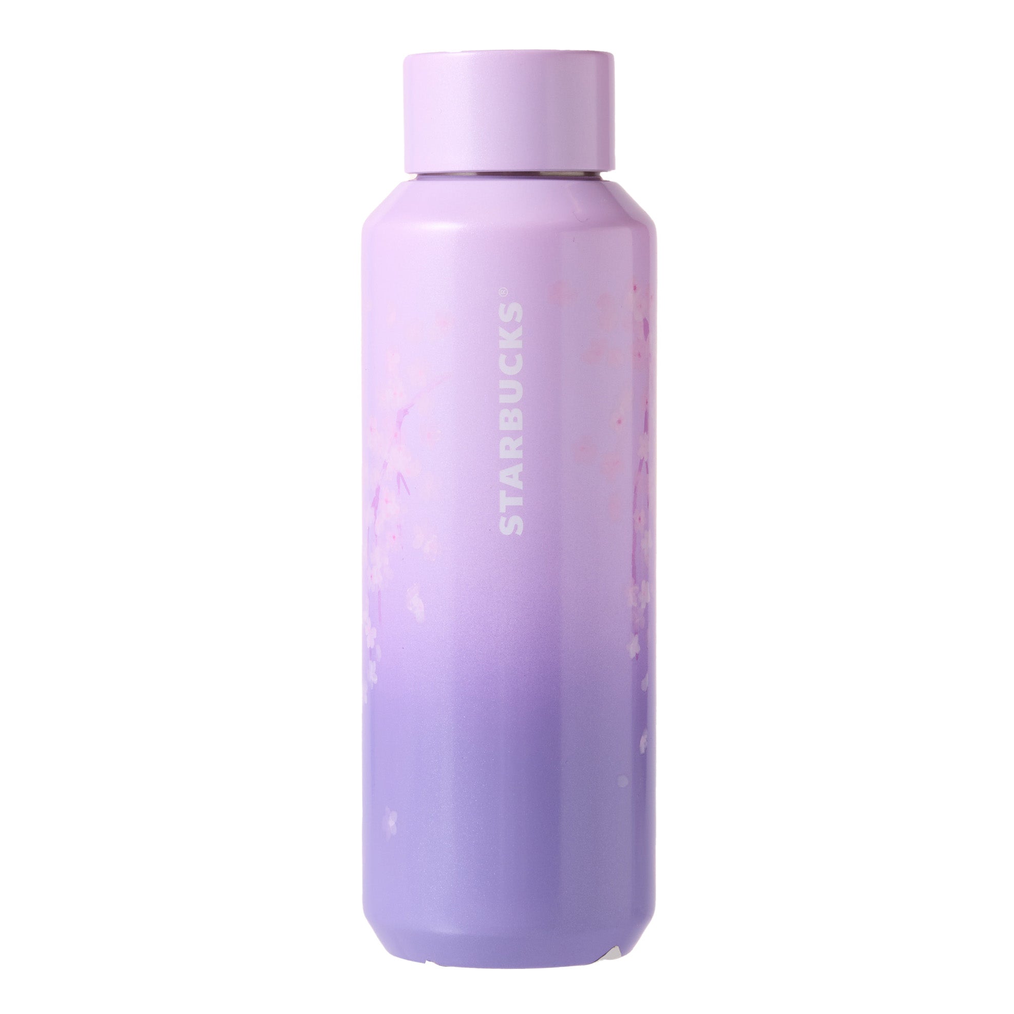 Starbucks Sakura 2025 Stainless Steel Bottle Purple Gradation