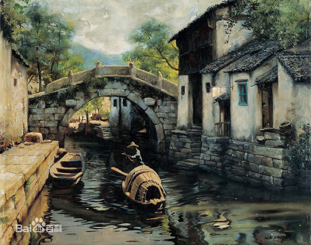 潘洪海油画作品欣赏