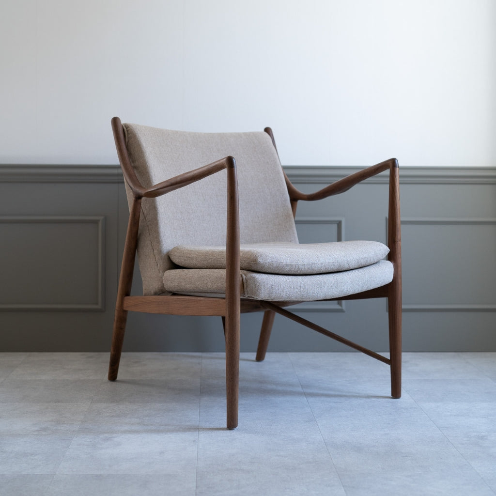 No.45 Chair Beige / No.45チェア ベージュ色 フィン・ユール – KuHoN