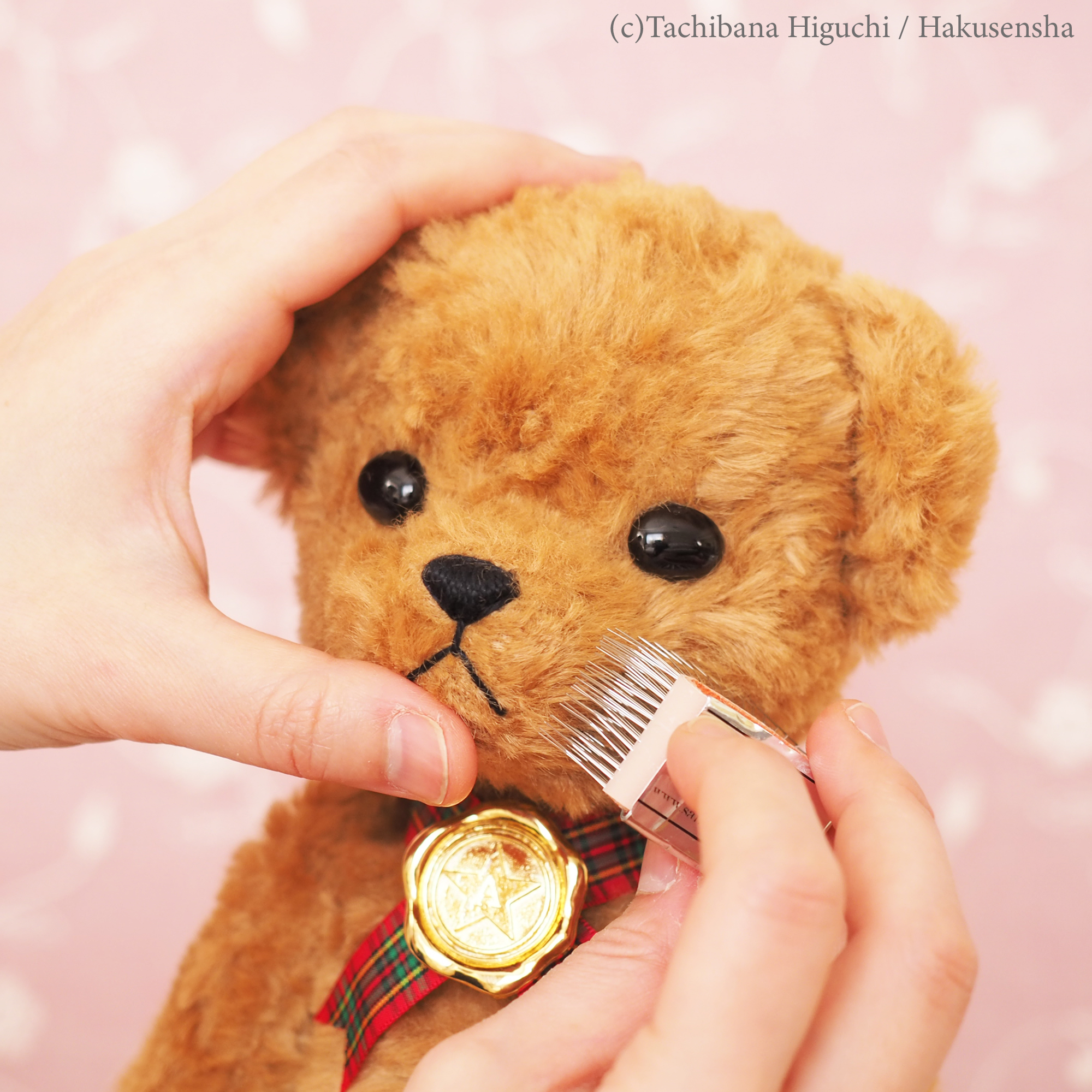 学園アリス×kabott 公式コラボグッズ・缶入りブラシ・Mr.ベア