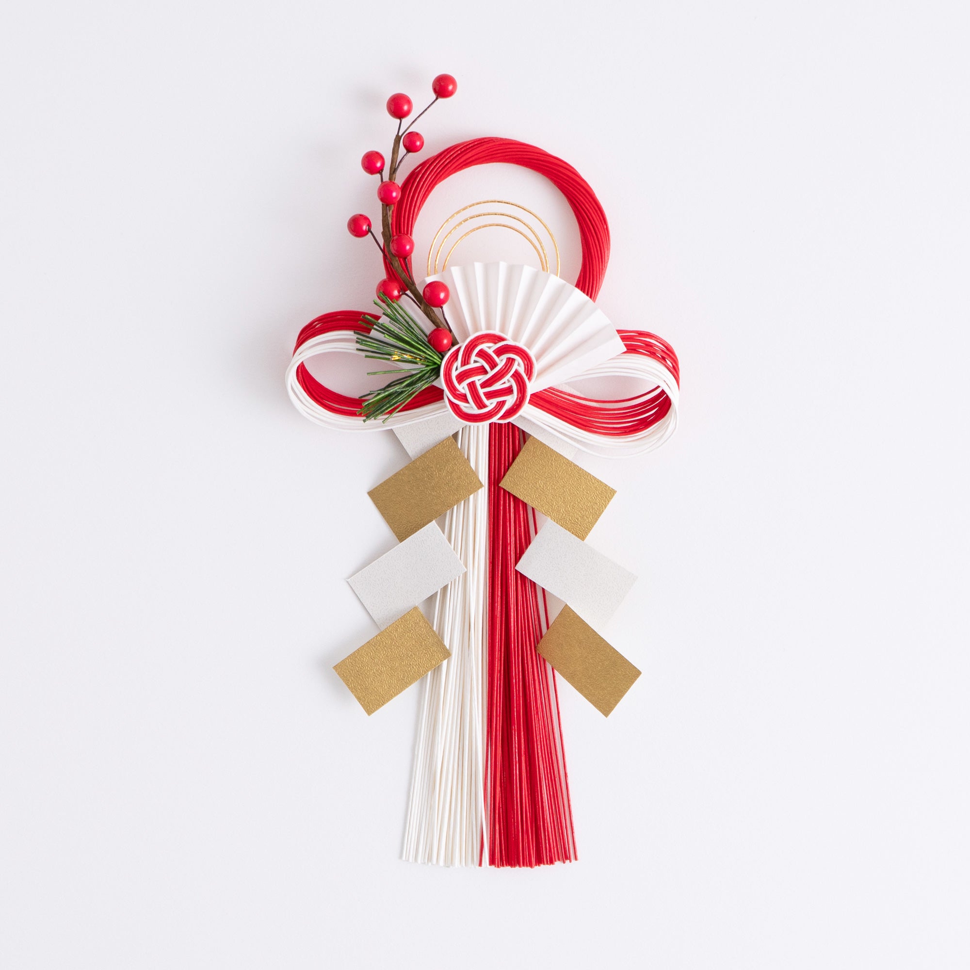 水引飾り 大 末広南天松