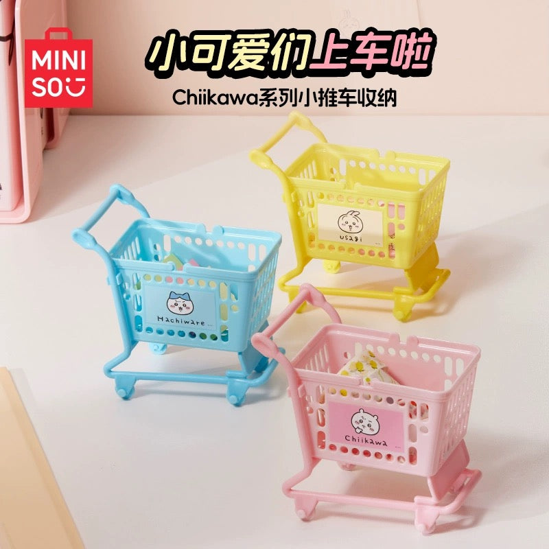 ChiiKawa X Miniso | ChiiKawa Hachiware Usagi Mini Shopping Car