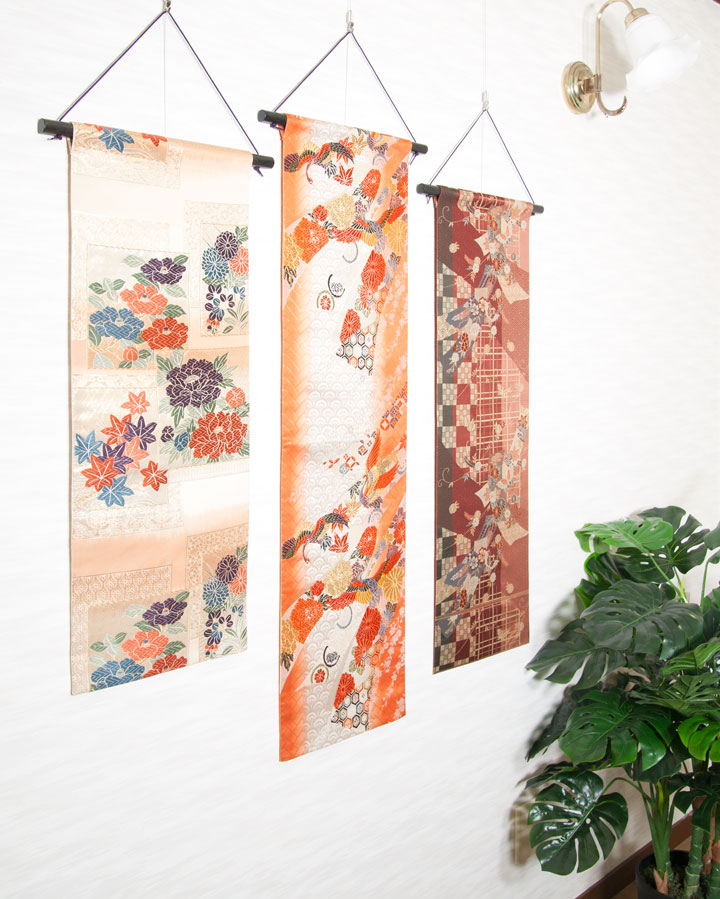 きもの美 Kimonobi | 帯の壁掛 帯タペストリー kimono obi wall