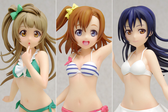 ラブライブ！」高坂穂乃果、南ことり、園田海未がBEACH QUEENSに登場