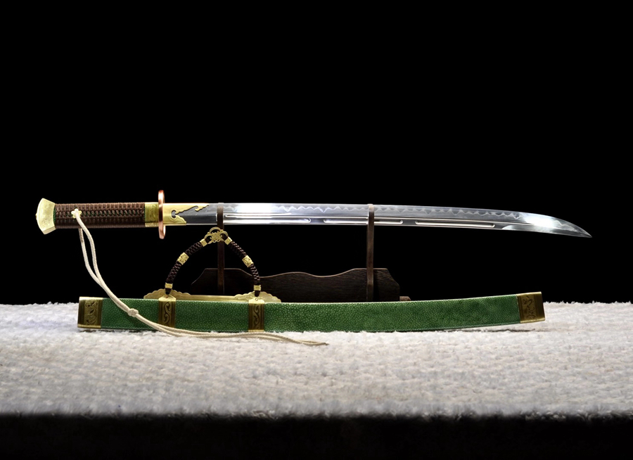 雁翎刀- 龙泉刀剑网_传统宝剑_手工菜刀_武士刀_清剑_唐剑_厂家官网