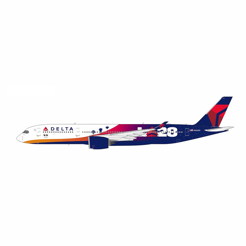 Delta Airbus A350-900 N522DZ NG Model 39070 Scale 1:400 – PandaFox