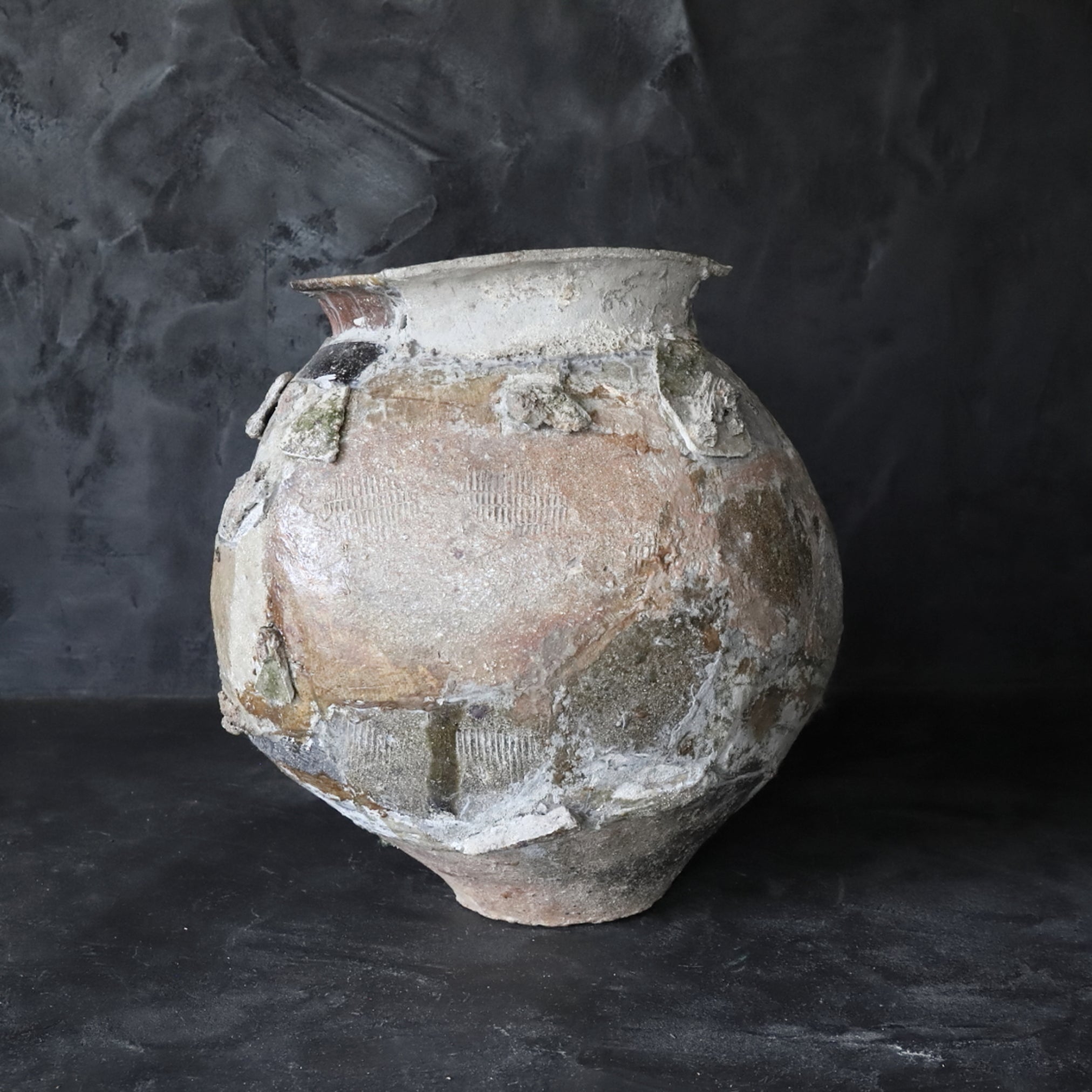 平安時代 古常滑 壺（794–1185 CE） | 入蘆花（ロカニイル）