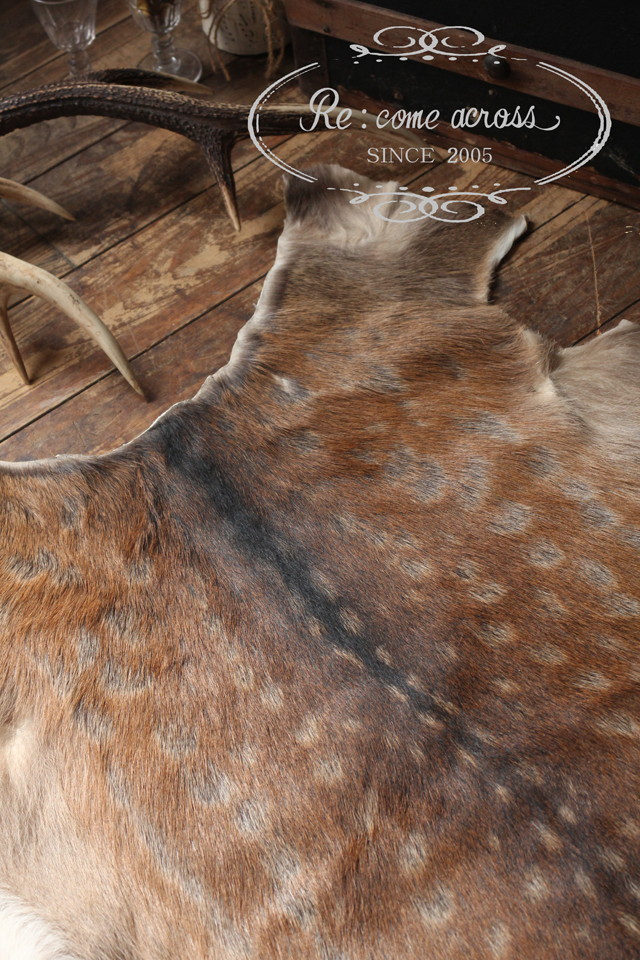 S98 純国産 広島のシカ革 毛皮