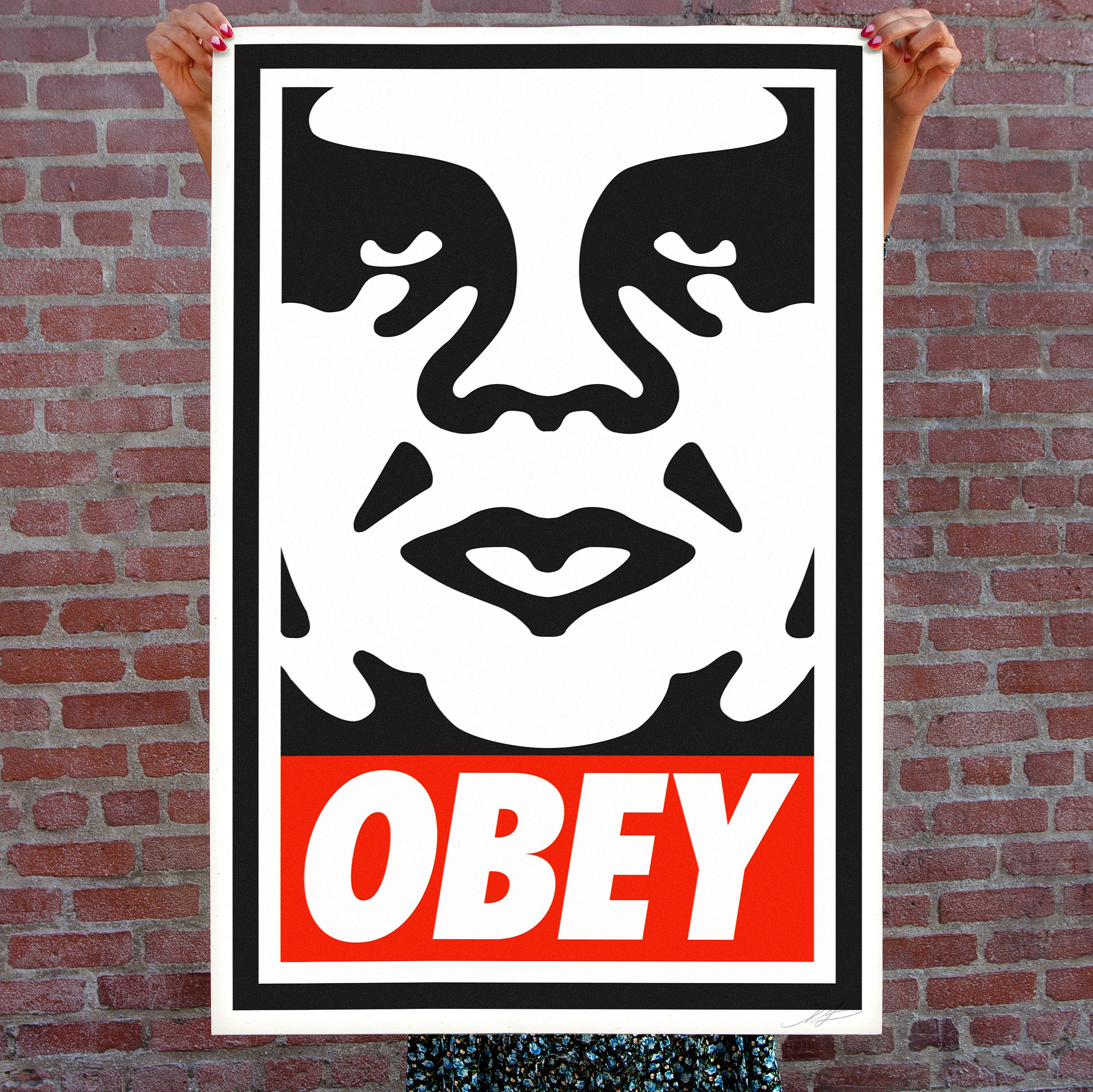 OBEY ICON Signed Offset Lithograph – OBEY GIANT