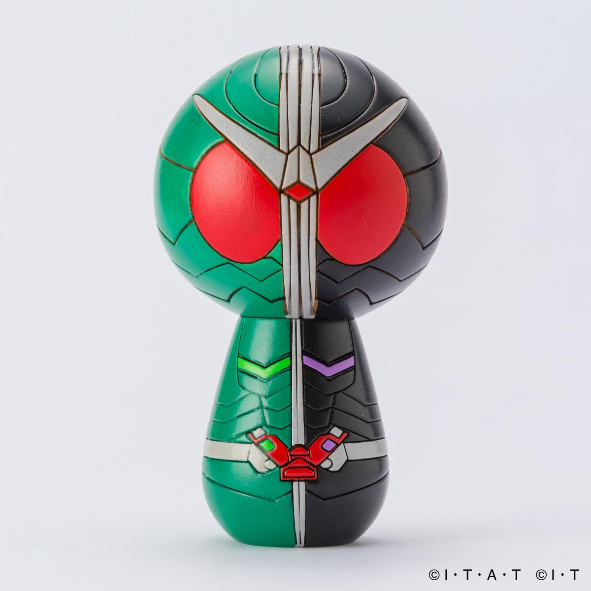 仮面ライダーこけし [W（ダブル）] by 卯三郎こけし – ヒキダシストア