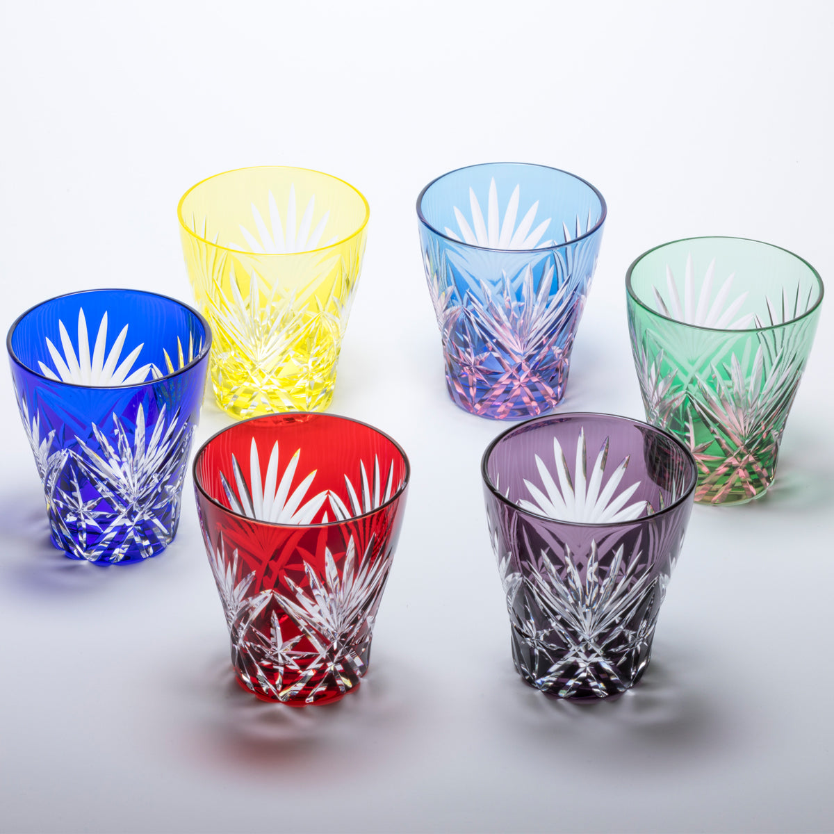 M-8586-各色 剣菱星文様 ミニオールド – 硝子工房 彩鳳