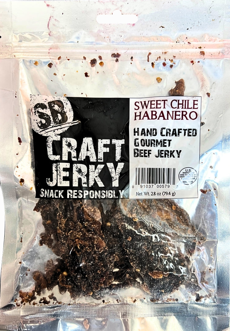 Sweet Chile Habanero | 2.8oz – Sb Craft Jerky