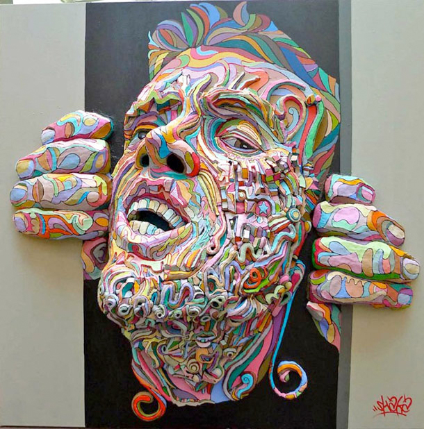 3D Paintings by Shaka | Senses Lost