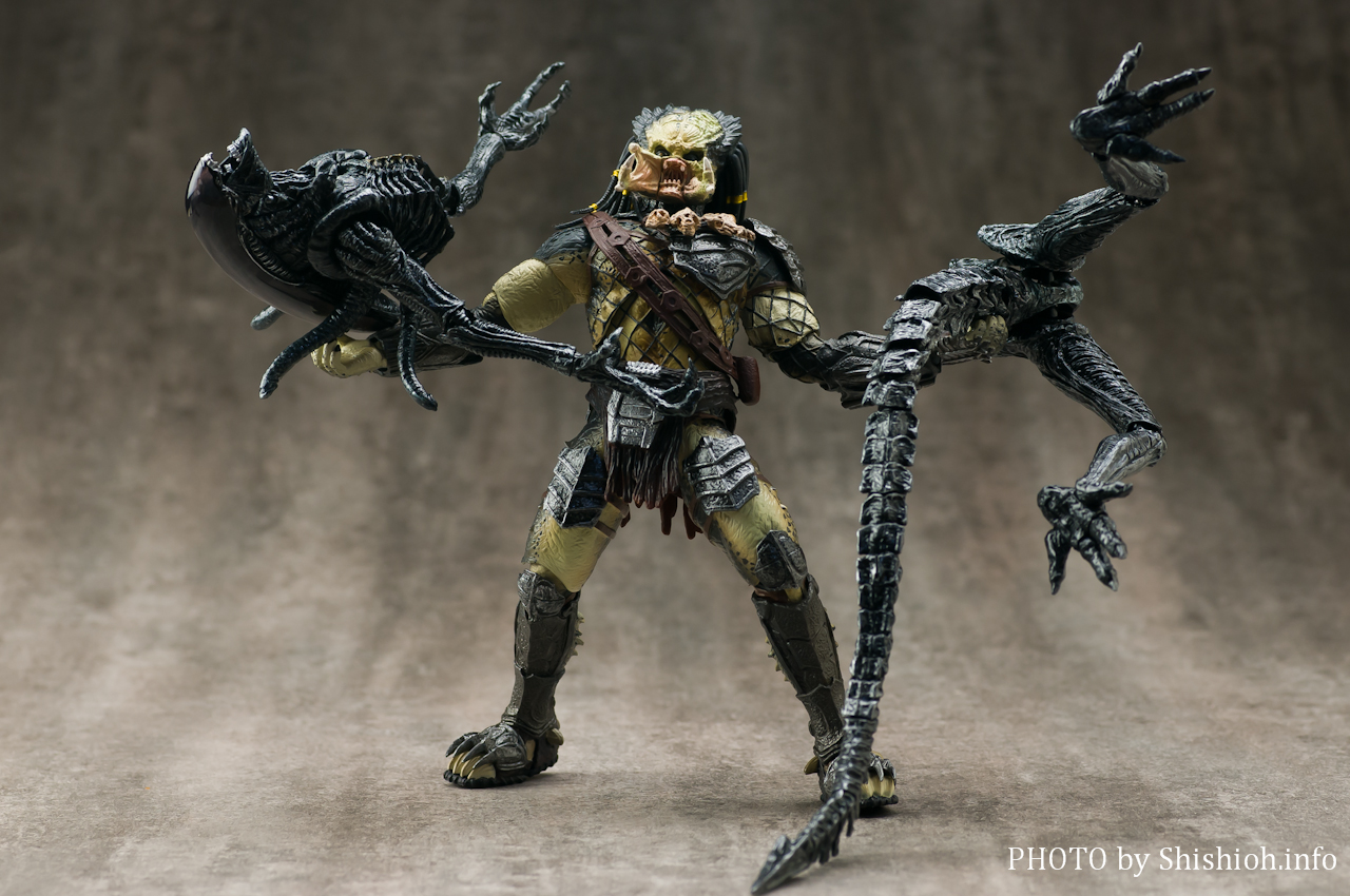 レビュー】 バンダイ S.H.MonsterArts プレデター ウルフ [AVP2