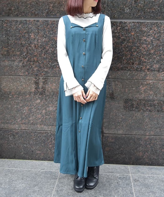 フロントボタンジャンスカ【期間限定価格】 | axes femme online shop