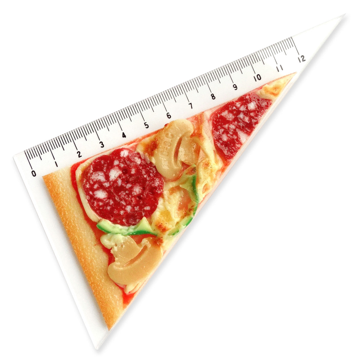 元祖食品サンプル屋「ピザ定規」