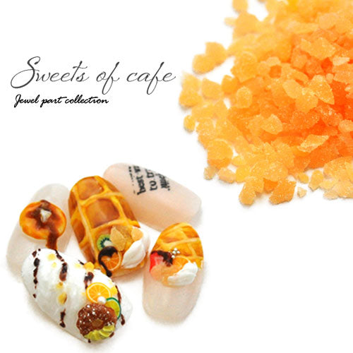 ジェルネイル レジン 食玩 パーツ カフェ スイーツ ナッツ シュガー