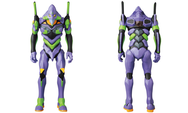 メディコム・トイがソフビ「エヴァ初号機」の通常版と「夜間戦闘版」を