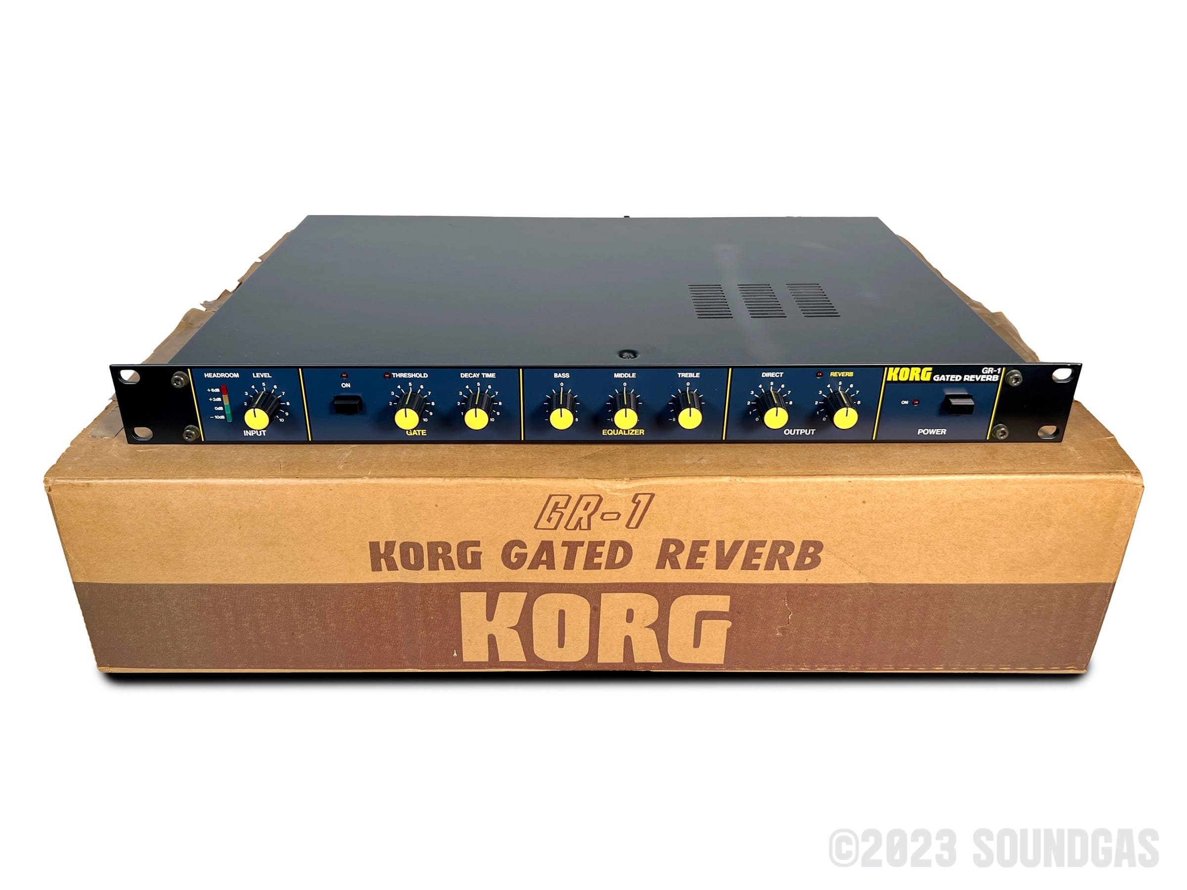 Korg GR-1 Gated Reverb - Mint, Boxed FOR SALE – Soundgas