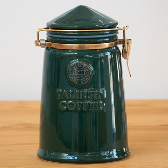 キャニスター 緑 | 美味しいコーヒー通販・ギフト - 軽井沢タリアセン