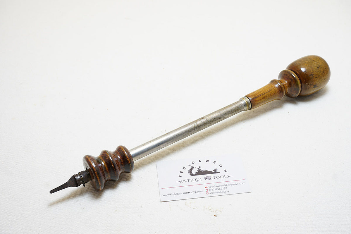 FINE A. H. REID 1882 PATENT ARCHIMEDEAN DRILL - TYPE 1 – Ted