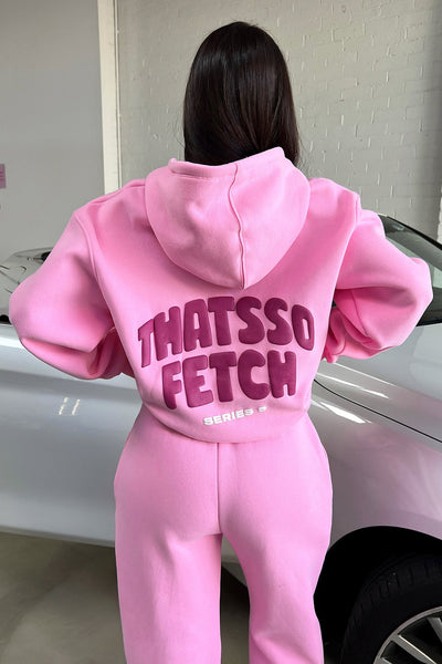 Series 5 Hoodie - Pink/Burgundy – Thats So Fetch US
