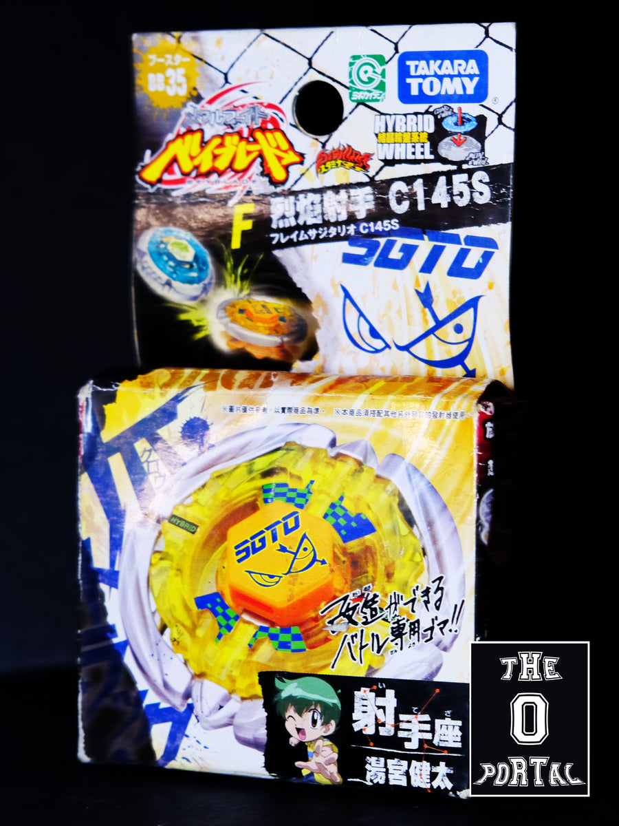 TAKARA TOMY Beyblade BB35 Flame Sagittario C145S Booster Metal