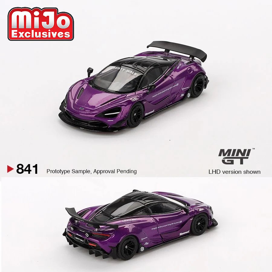 Pre-Order* Mini GT - McLaren 720S LB-Works - Purple – Top Collectibles