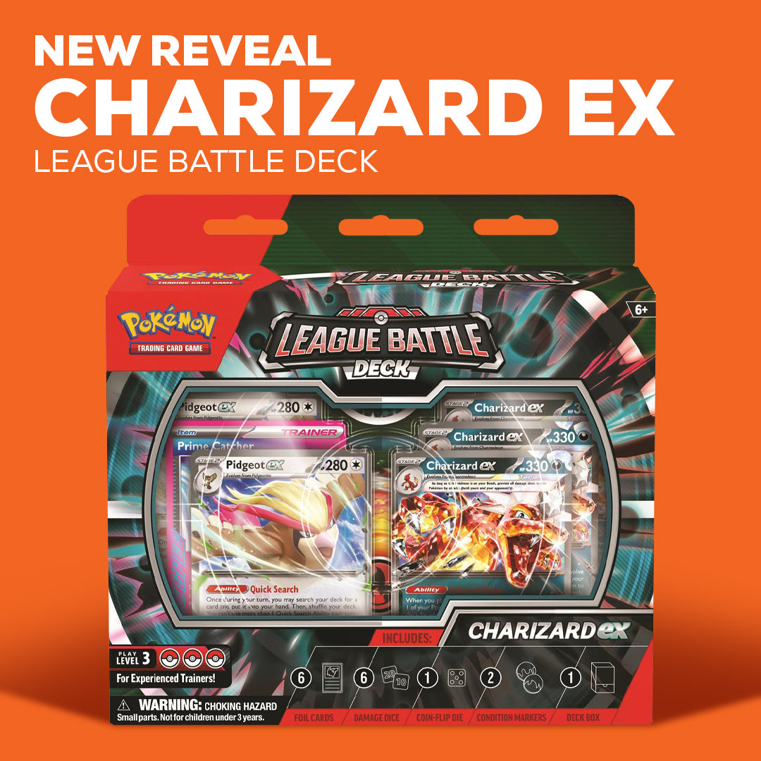 Pokemon Charizard ex League Battle Deck Revealed Releasing November 15