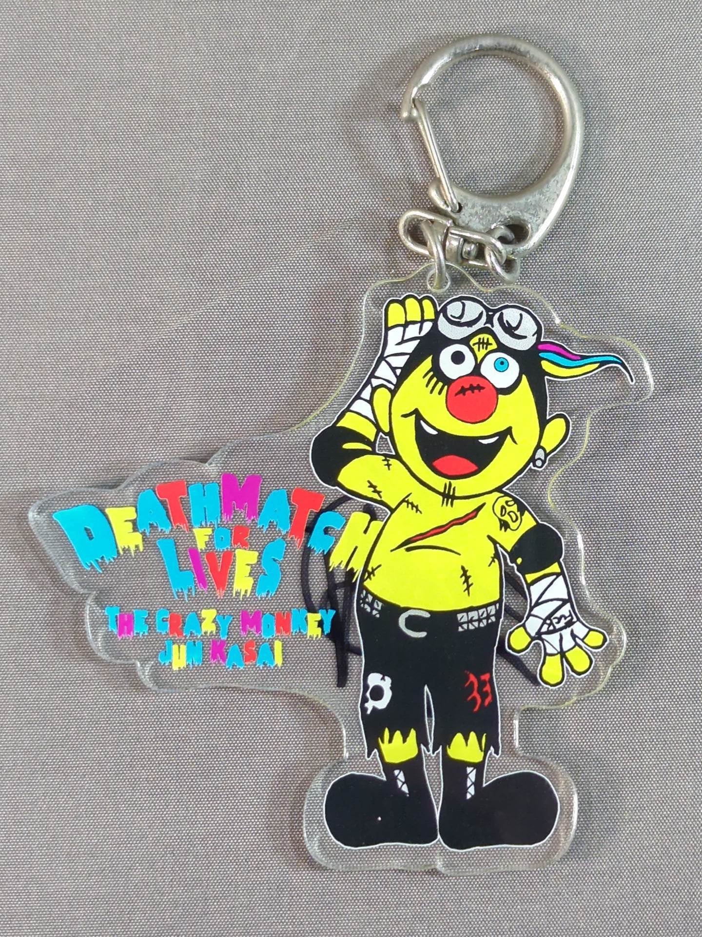 直筆サイン入り】葛西純「DEATHMATCH FOR LIVES」アクリルキーホルダー