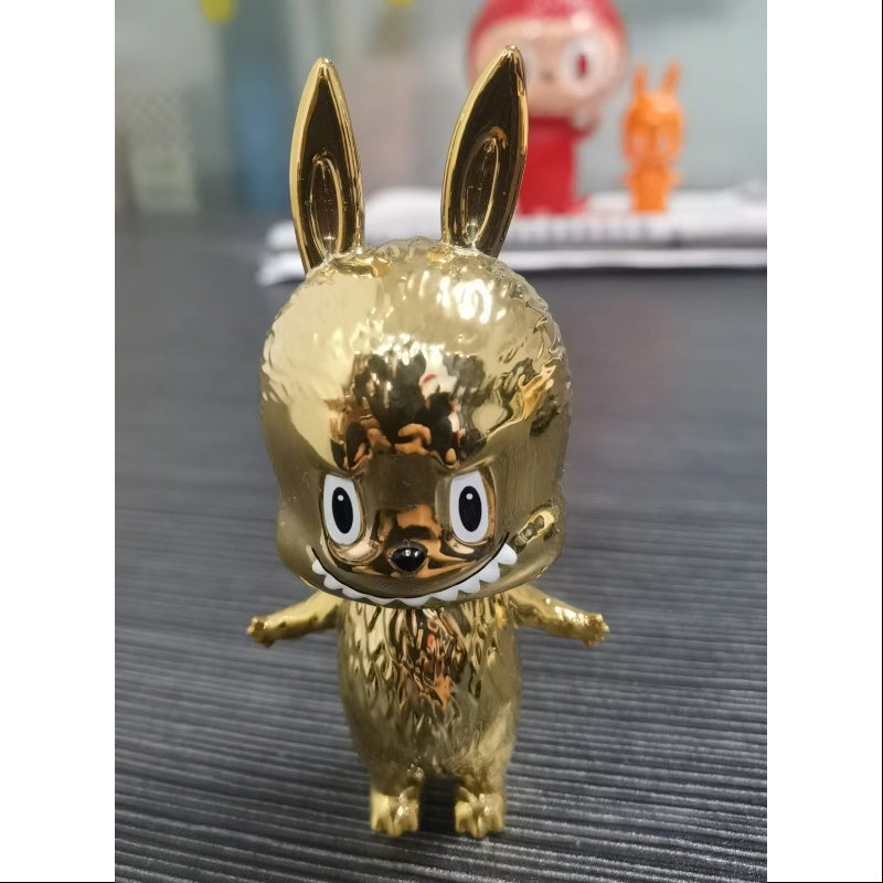 Labubu The Monsters Mini Labubu Goud HOW2WORK 20th Anniversary