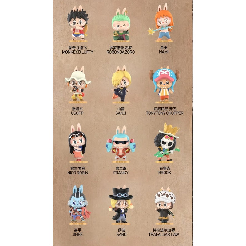 Labubu The Monsters X One Piece Series Whole Set Opened – TOYSEZ