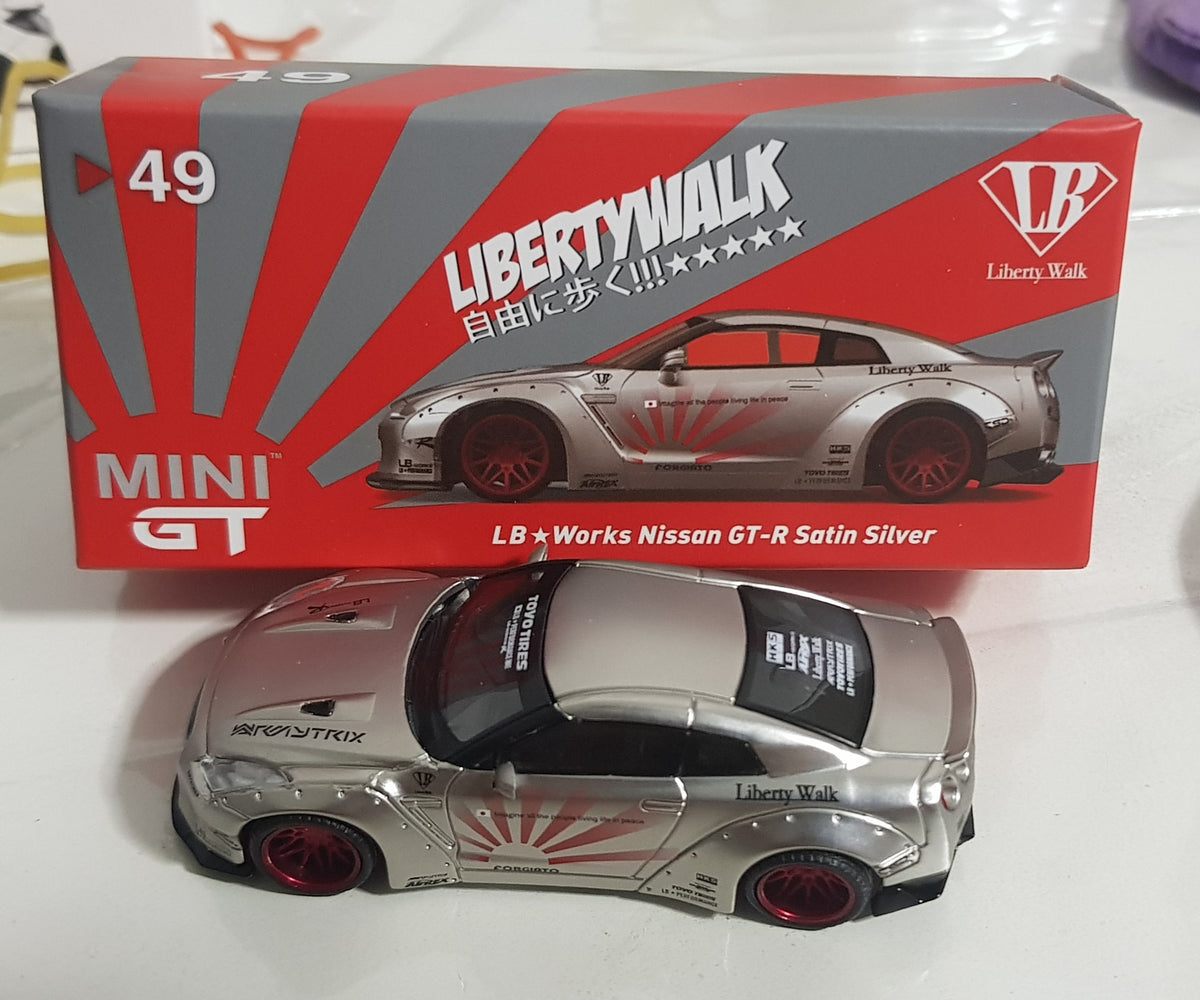 1:64 Mini GT LB Works Nissan GTR R35 Type 1 Rear Wing Ver. 2