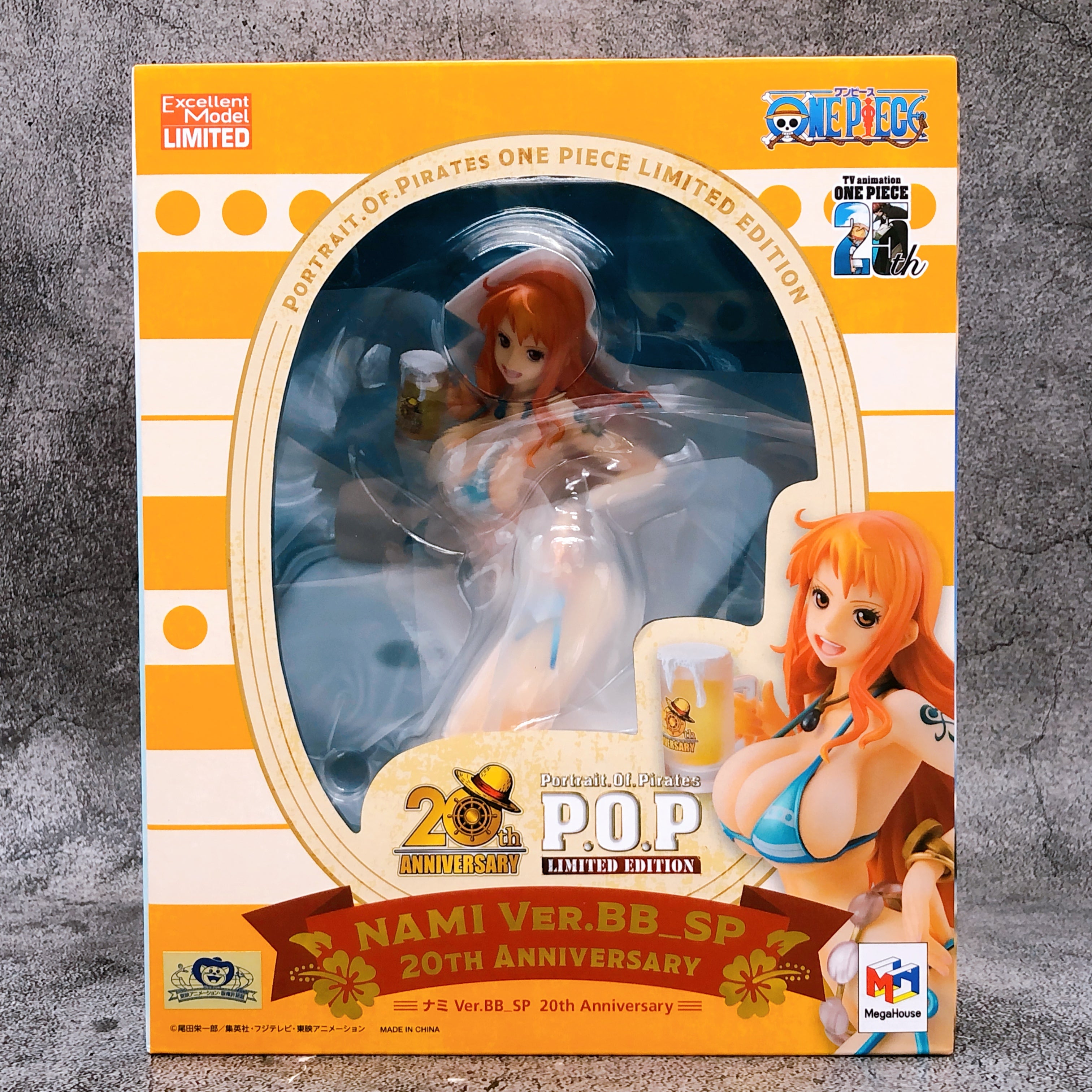 Portrait Of Pirates One Piece Nami Ver.BB_SP 20th LIMITED EDITION Figu