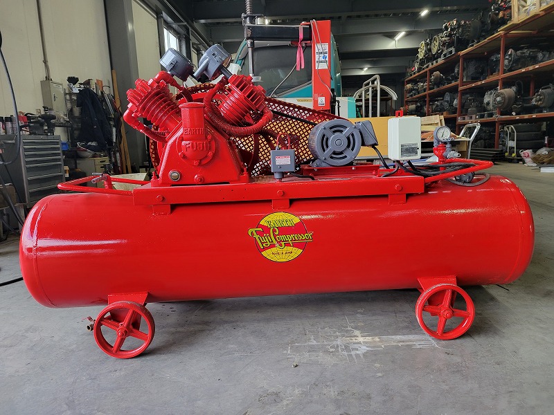 エアコンプレッサー W-B-35(5馬力) 株式会社 富士コンプレッサー製作所