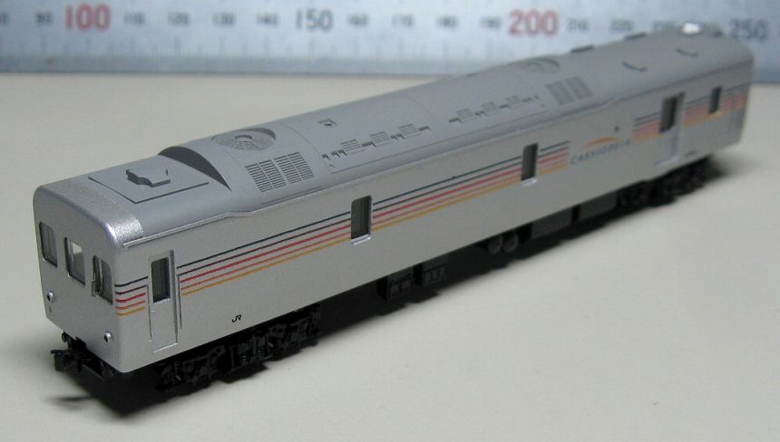 JR東日本カヤ27-501カシオペア用予備電源車タイプ 完成画像