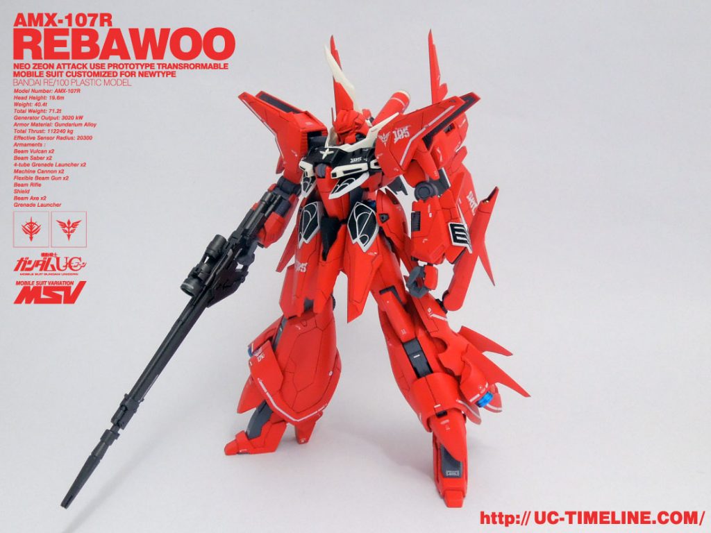 RE1/100 リバウ完成報告。 – UC-TIMELINE. ガンプラ好きだけど難しい
