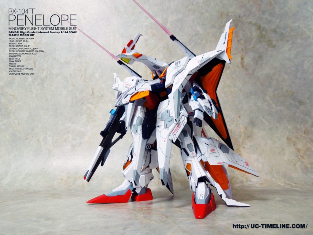 HGUC ペーネロペー 完成報告。 – UC-TIMELINE. ガンプラ好きだけど