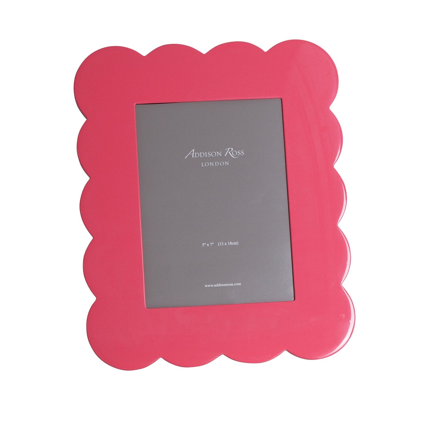 Pink Scalloped Lacquer Photo Frame – Addison Ross Ltd USA