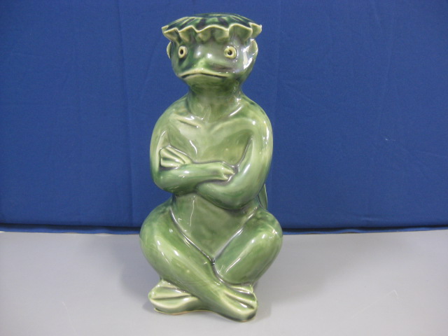 かっぱの陶器ボトル？ 河童 置物 高さ約21cm ￥980+消費税 スマイル
