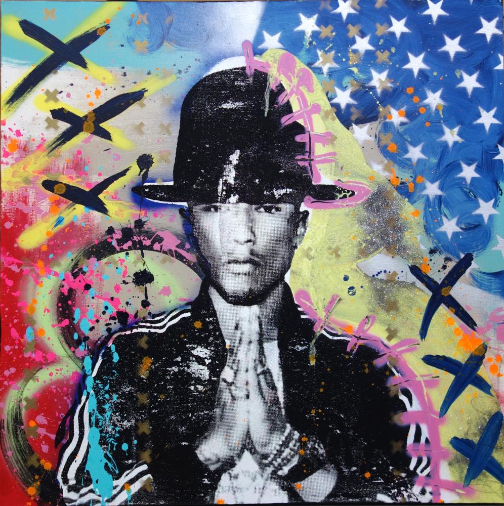 Shane Bowden 直筆サイン原画「Glitter Gun」