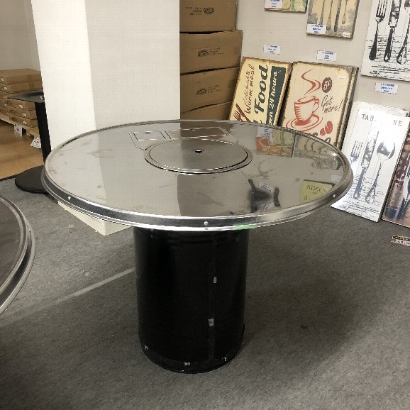 コンロ付きのドラム缶テーブル入ってきました。 商品紹介│テンポス