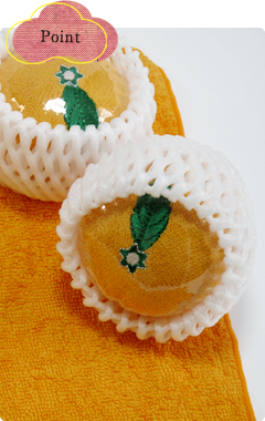 みかんハンカチ : 東京キッチュ ユニークな和雑貨土産の通販サイト