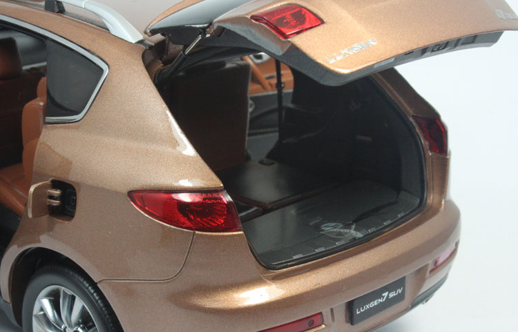 纳智捷大7SUV 汽车模型原厂1：18 咖啡色1008352-跃纪生汽车模型大世界