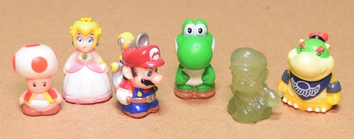 カプセルトイ＞スーパーマリオサンシャイン お風呂でポンJr. - ALL