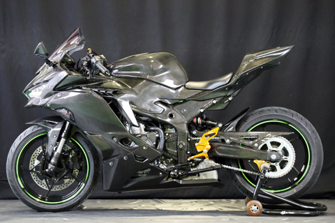 Ninja ZX-25R (2020-) スイングアームカバー --